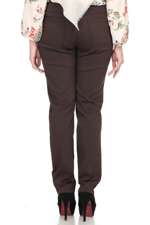 Pant without Zipper - Brown