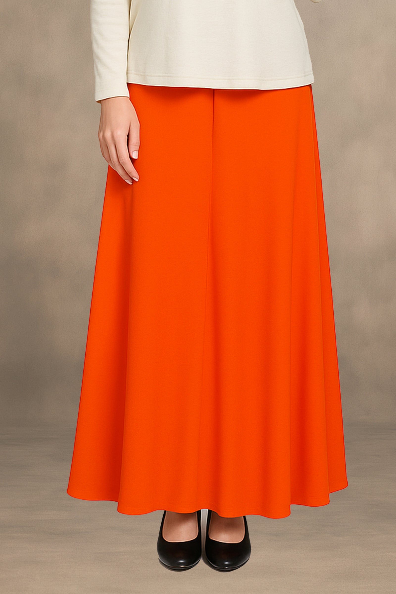 Plain Stretchable Skirt