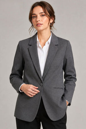 Office Blazer - Grey