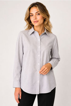 Stripe Office Blouse