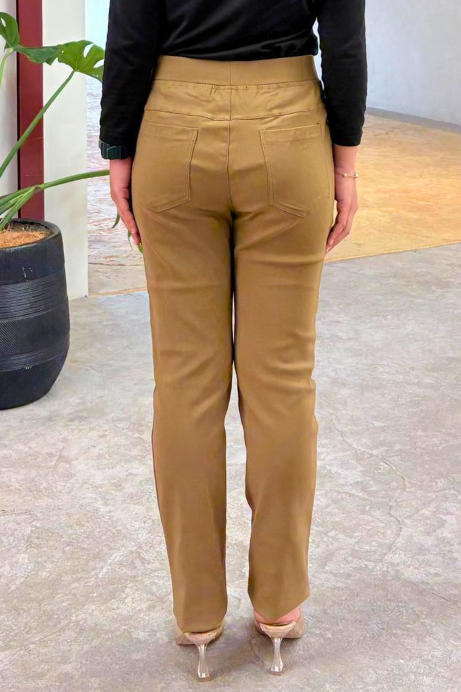 Slim Fit Pant - Brown