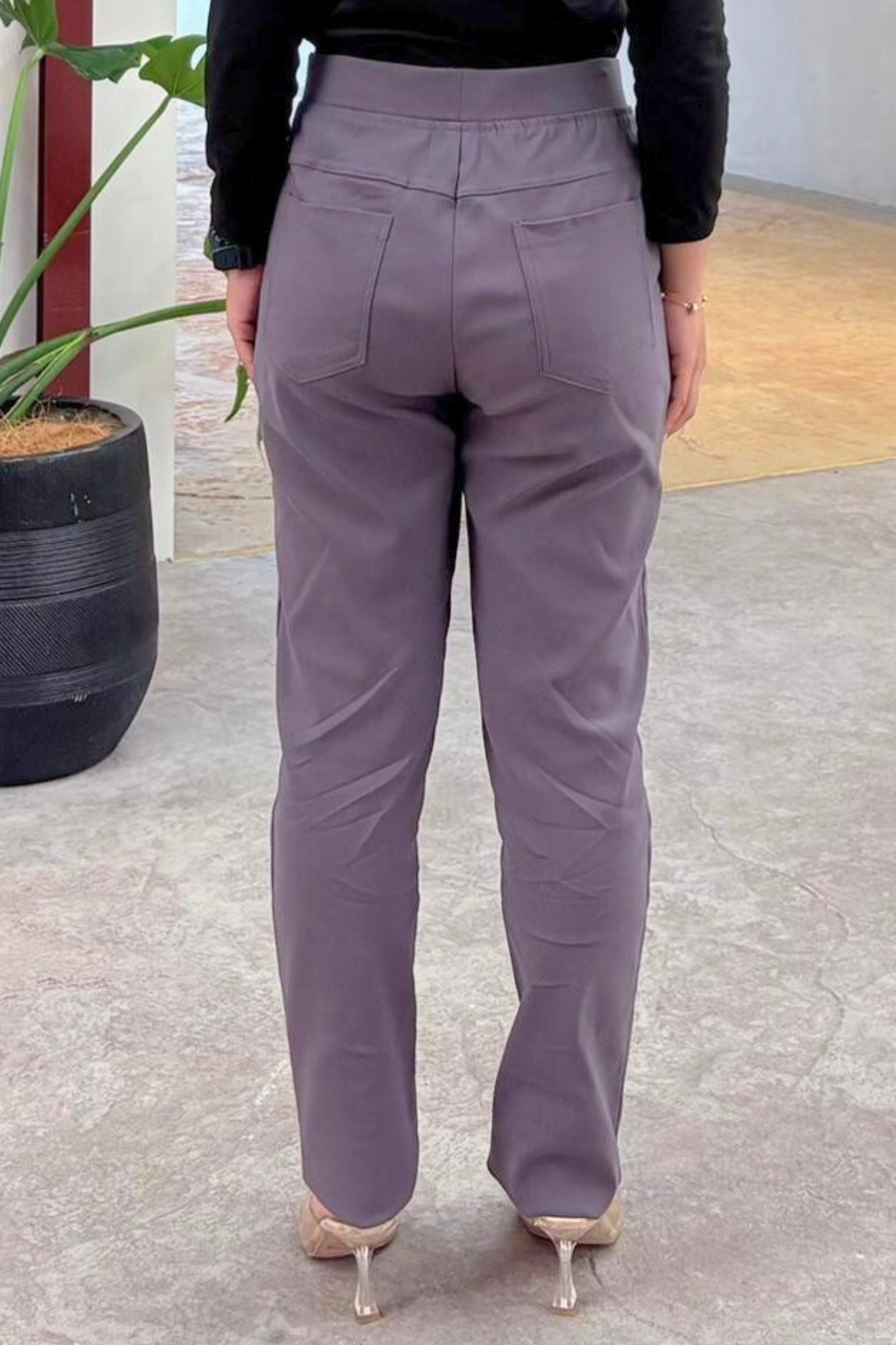 Slim Fit Pant - Light Grey