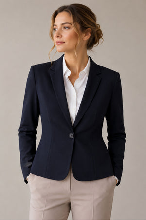 Office Blazer - Dark Blue