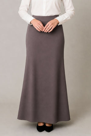 Office Skirt - Grey