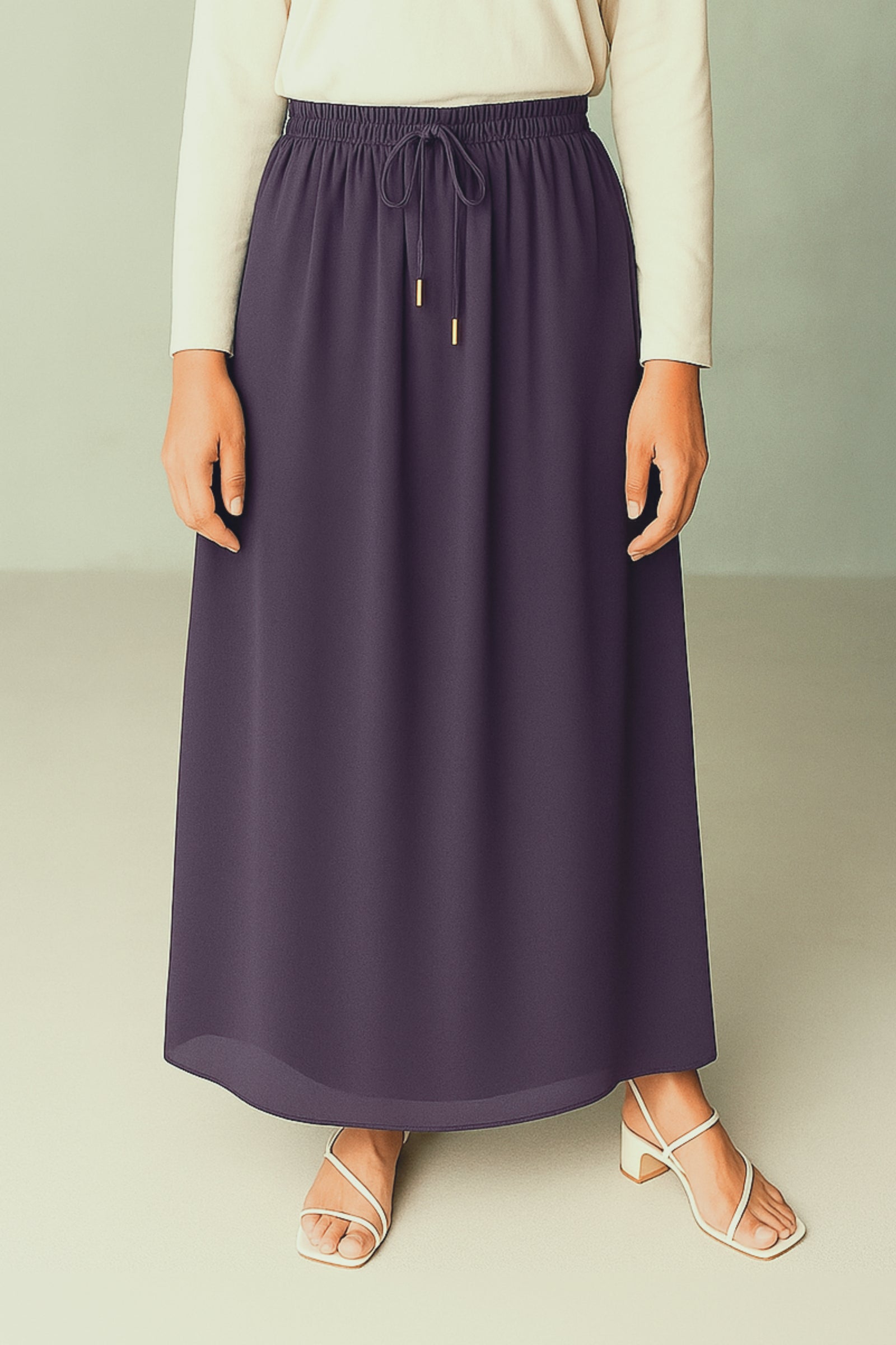 Wonder Chiffon Skirt - Purple