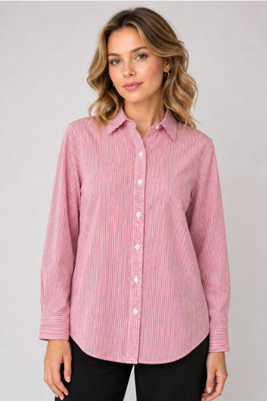 Stripe Office Blouse