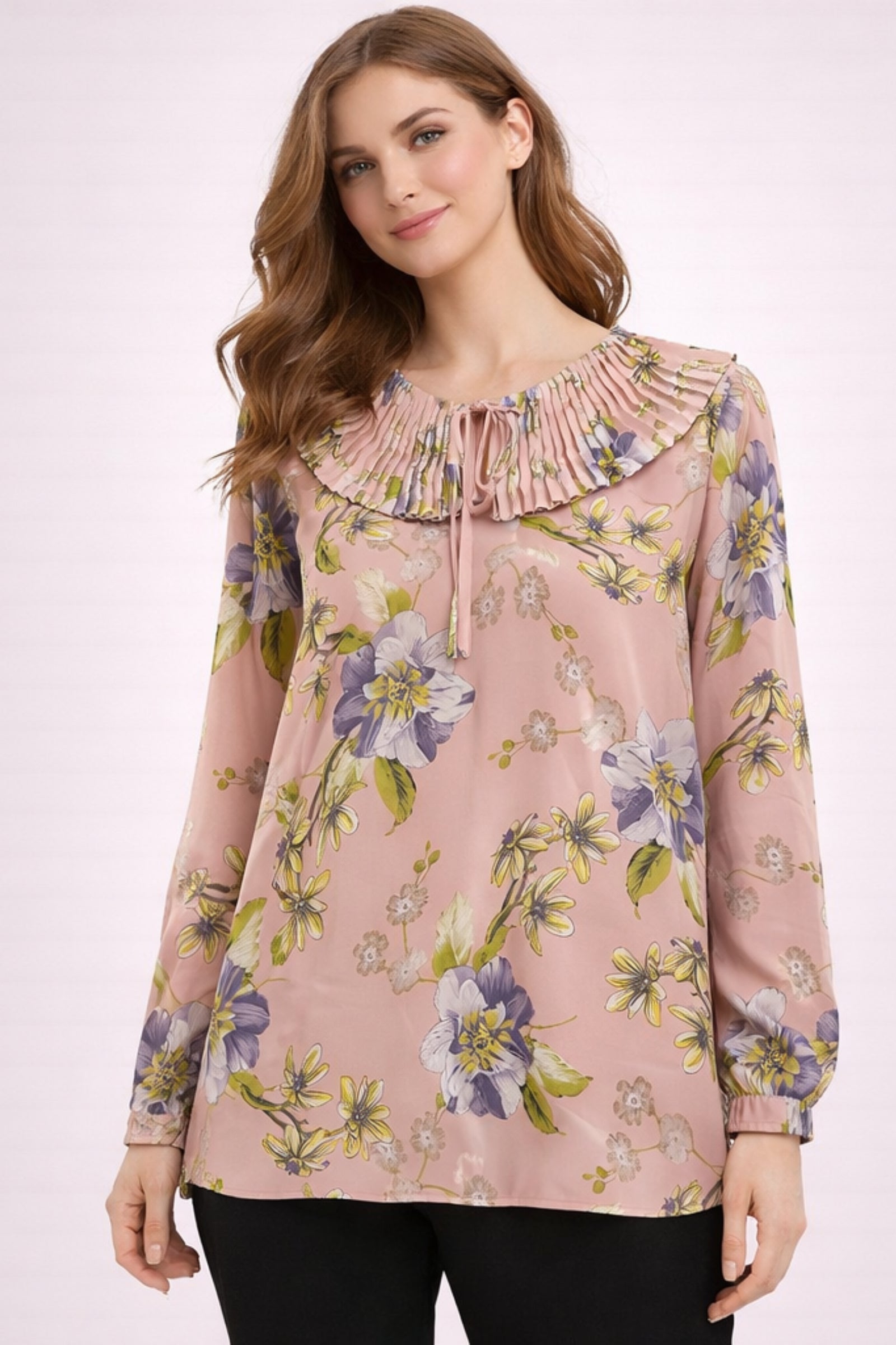 Summer Floral Blouse