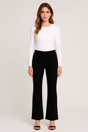 Soft Cotton Boot Cut Pant