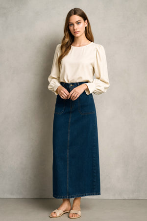 Marlin Jeans Skirt