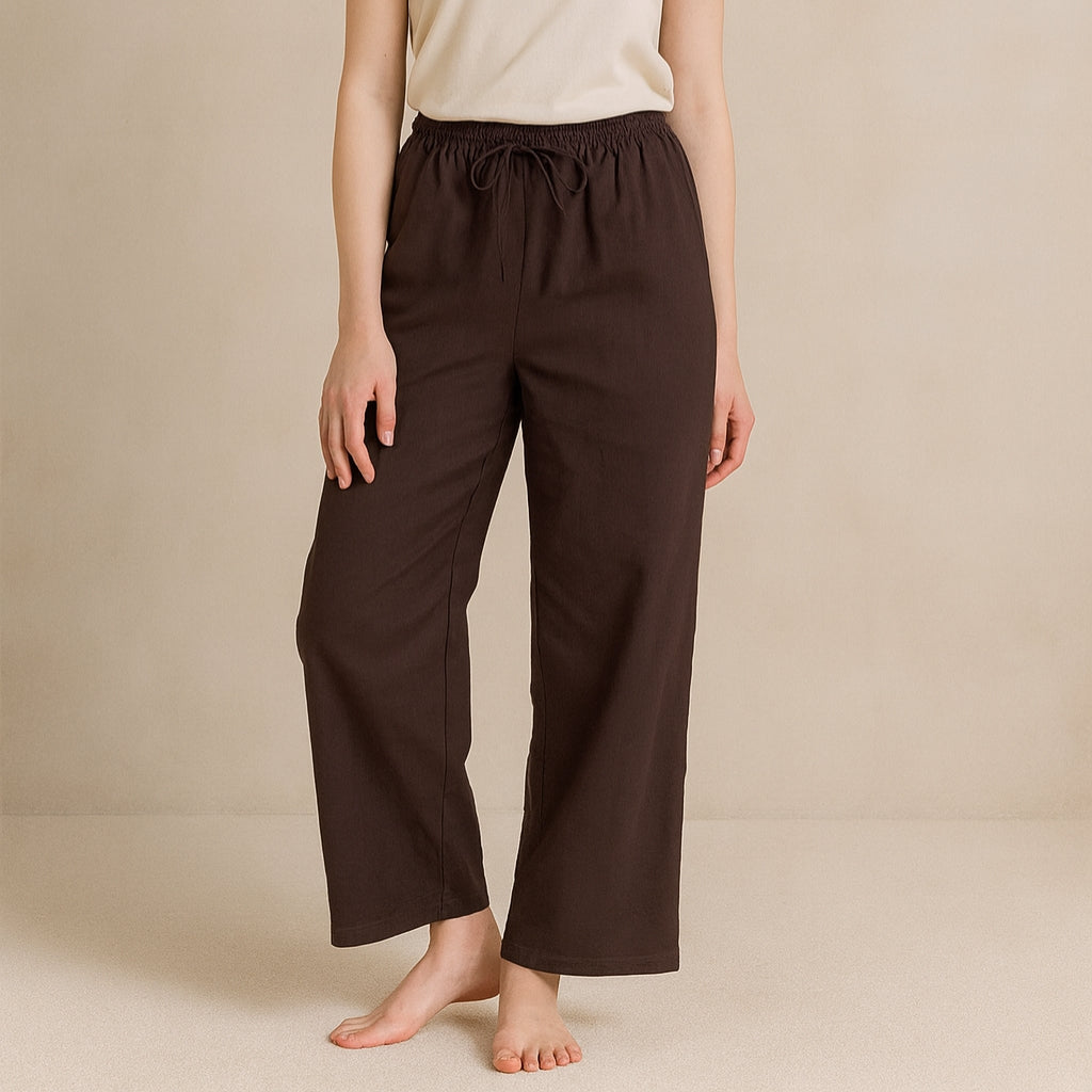 Cotton Linen Long Pants