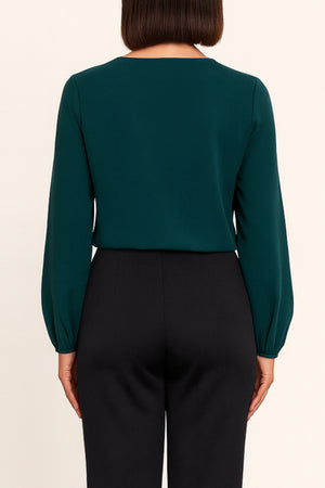 Stretchable Boot Cut Office Pants - Black