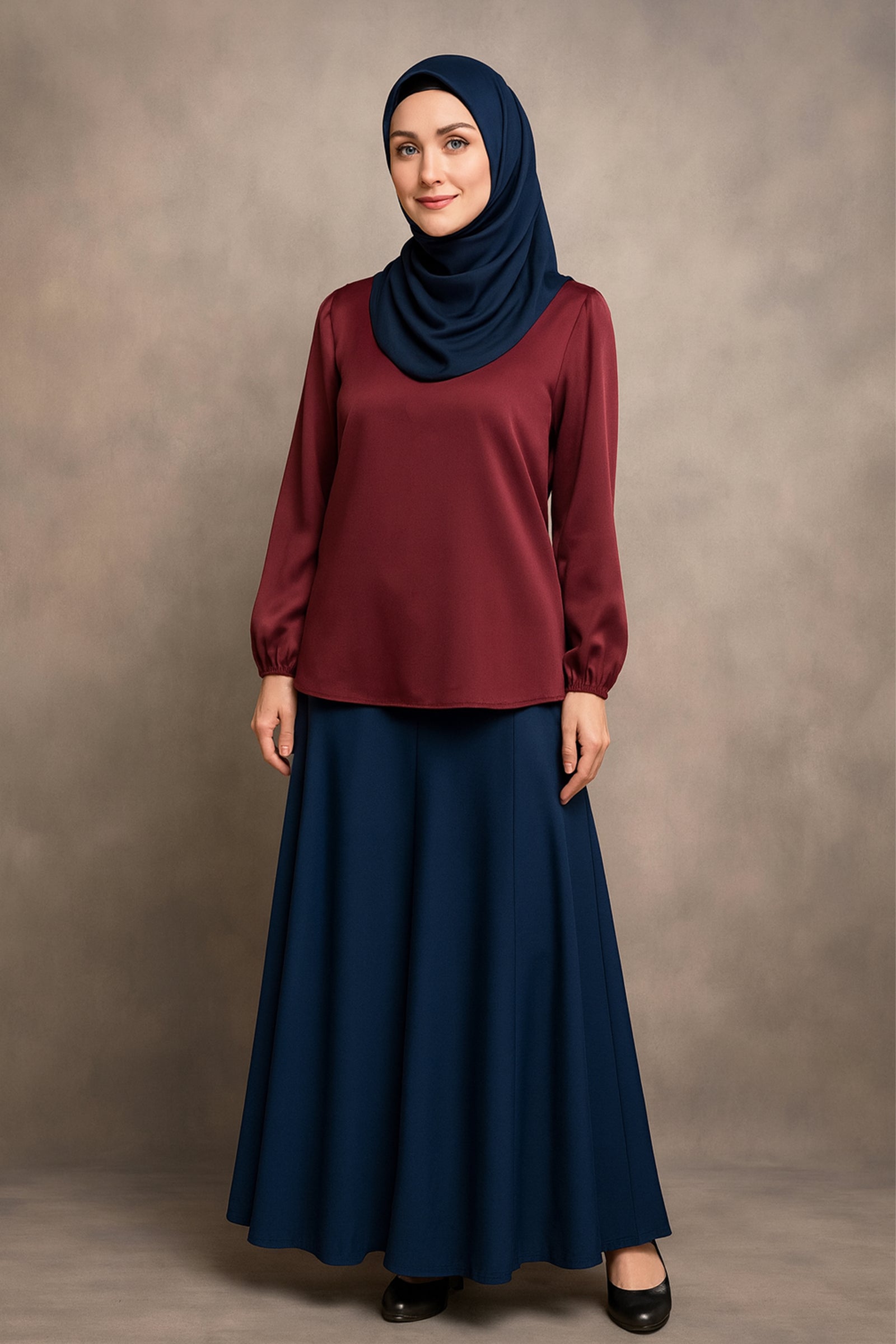 Plain Stretchable Skirt