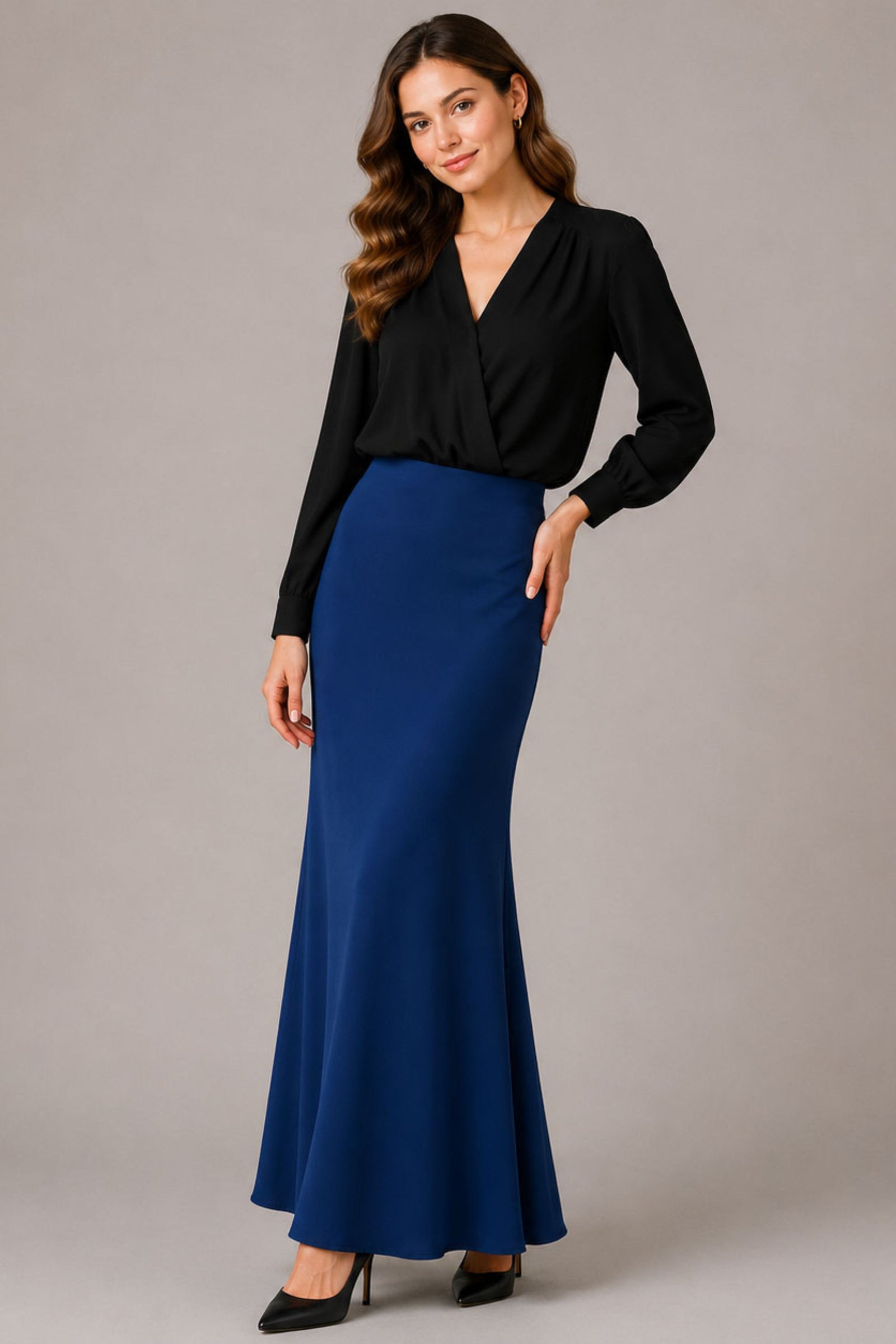 Plain Skirt Duyung - Turquoise