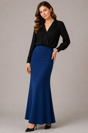 Plain Skirt Duyung - Turquoise