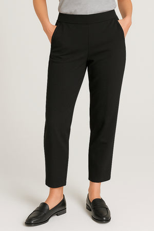 Stretchable Office Pants without Zipper - Black