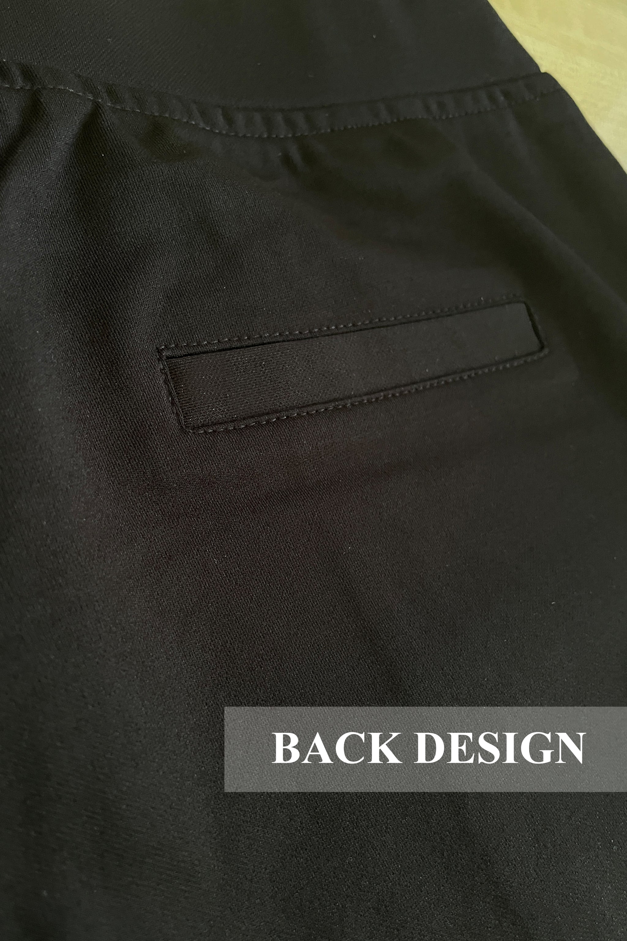 Stretchable Pant without Zipper - Black - TOPGIRL