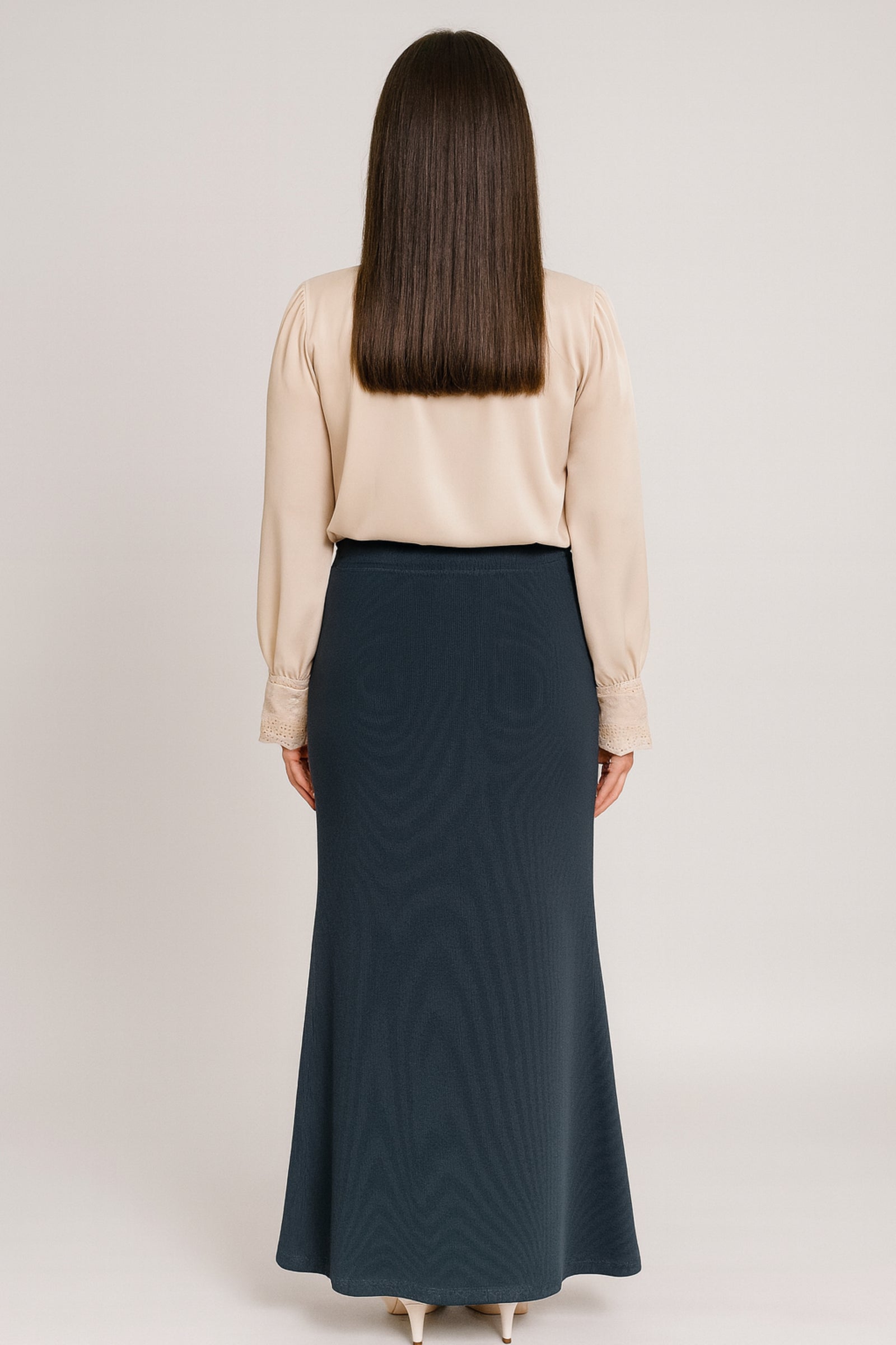 Stretchable Skirt - Grey