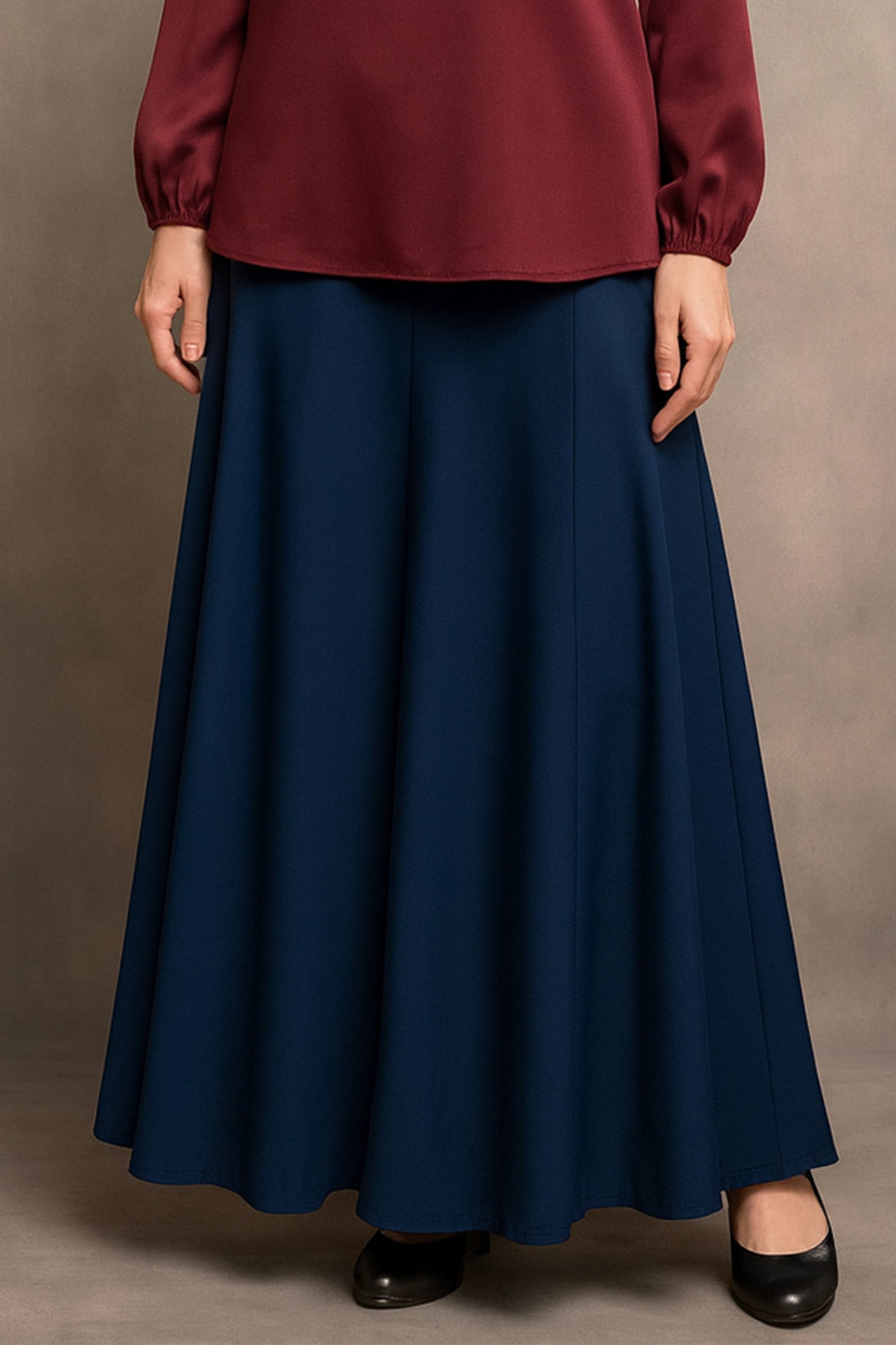 Plain Stretchable Skirt