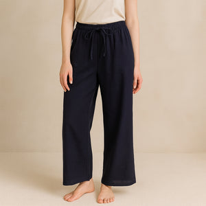 Cotton Linen Long Pants