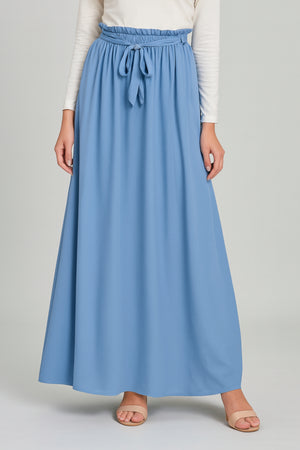 Ruby Chiffon Skirt - Light Blue