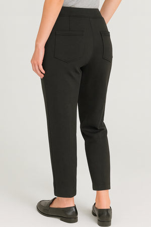 Stretchable Office Pants without Zipper - Black
