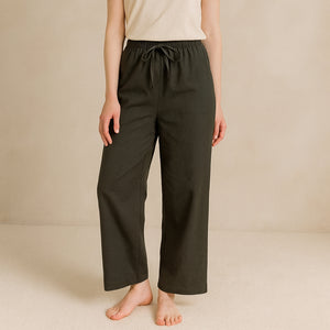 Cotton Linen Long Pants