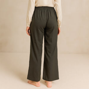 Cotton Linen Long Pants