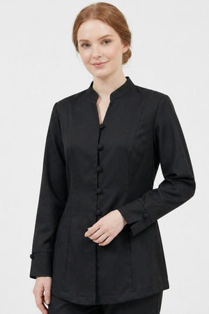 Lux Office Blouse - Black