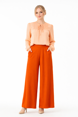 Palazzo Pant - Orange