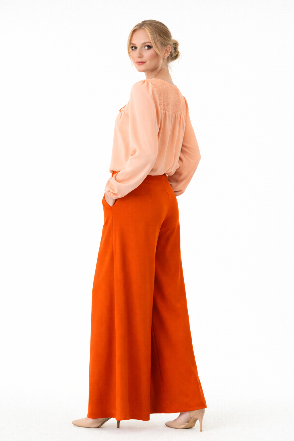 Palazzo Pant - Orange
