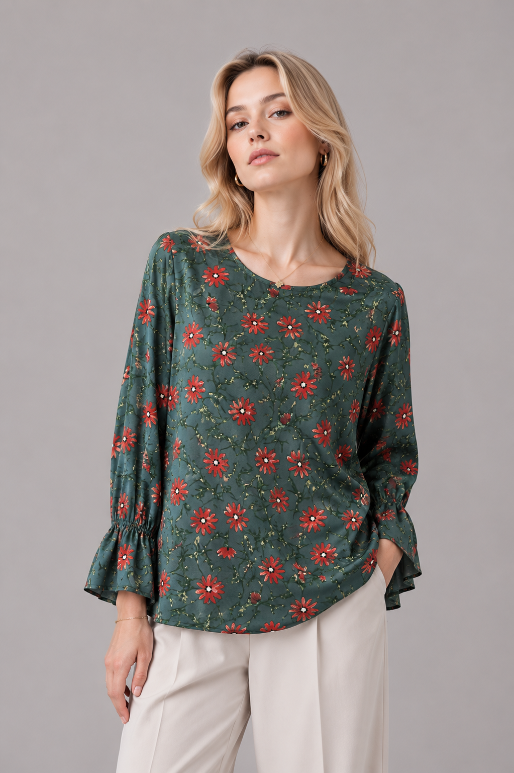 Deena Floral Blouse