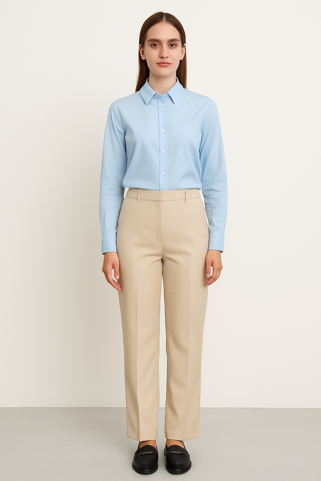 Office Pant - Light Khaki