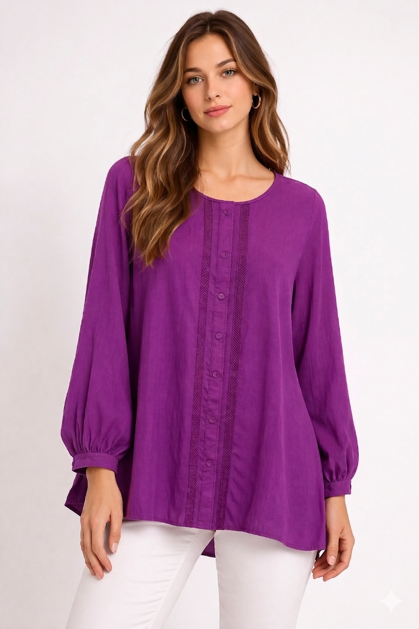 Lavender Blouse
