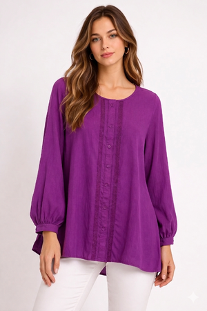 Lavender Blouse