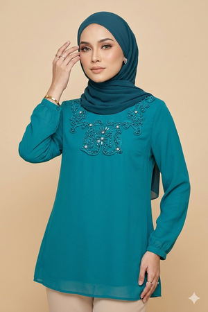 Sanni Beaded Blouse