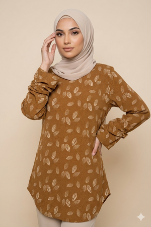Tassel Sleeve Blouse
