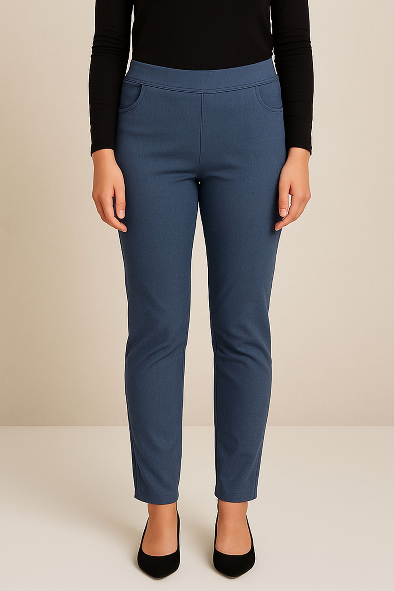 Slim Fit Pant - Blue