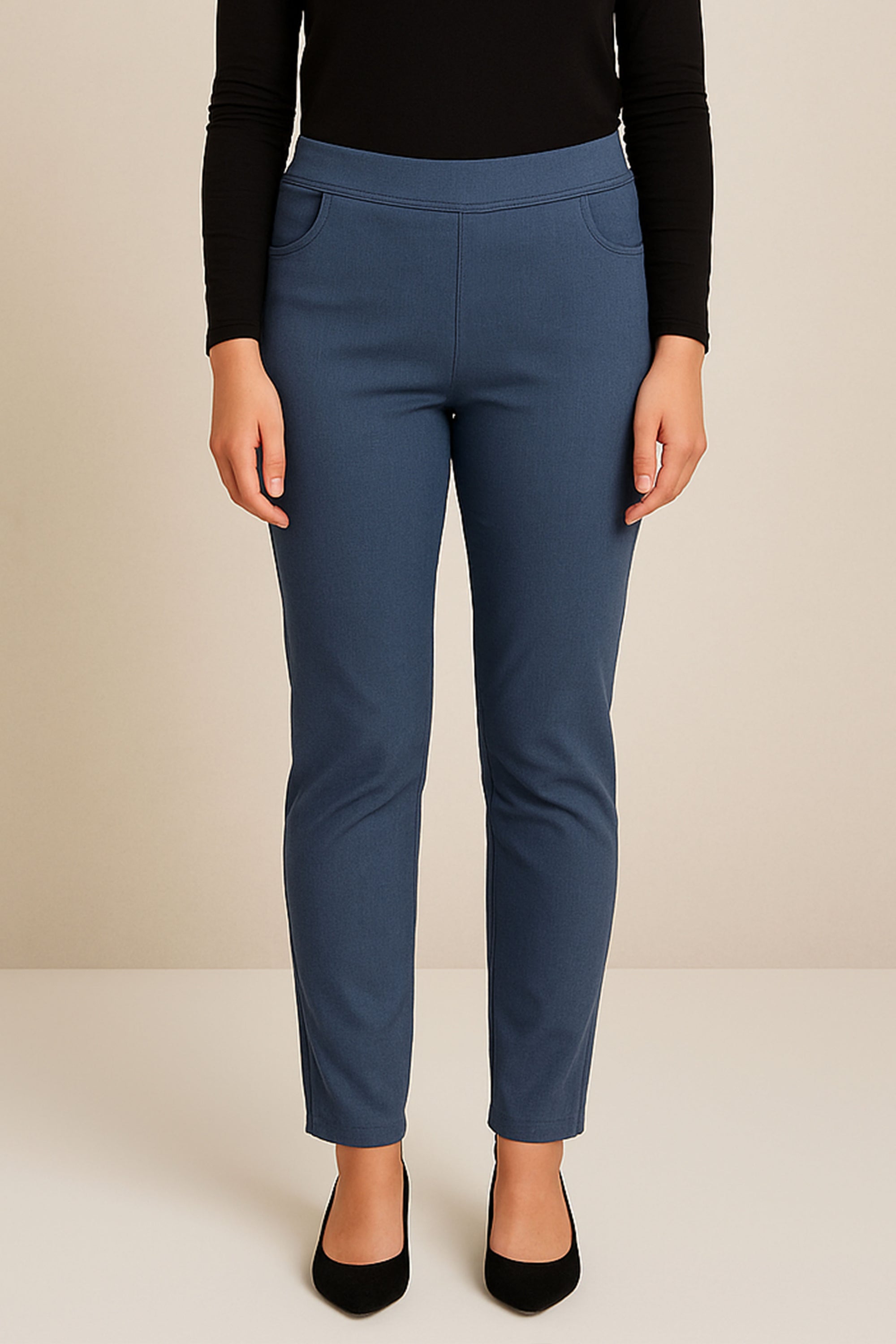 Slim Fit Pant - Blue