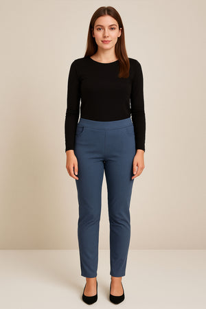 Slim Fit Pant - Blue