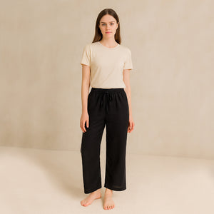 Cotton Linen Long Pants