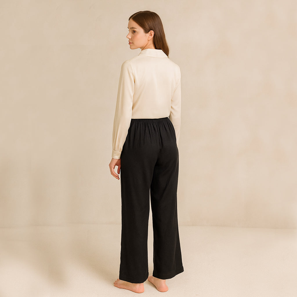 Cotton Linen Long Pants