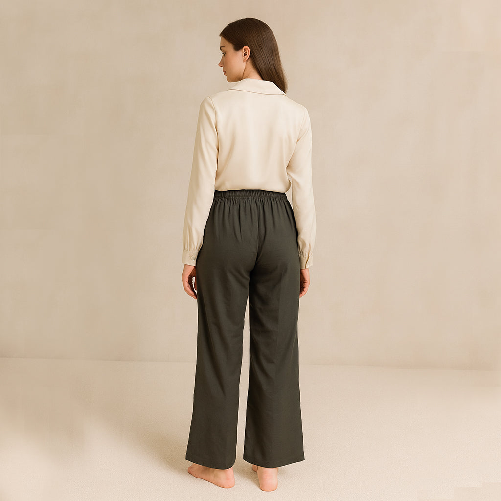 Cotton Linen Long Pants