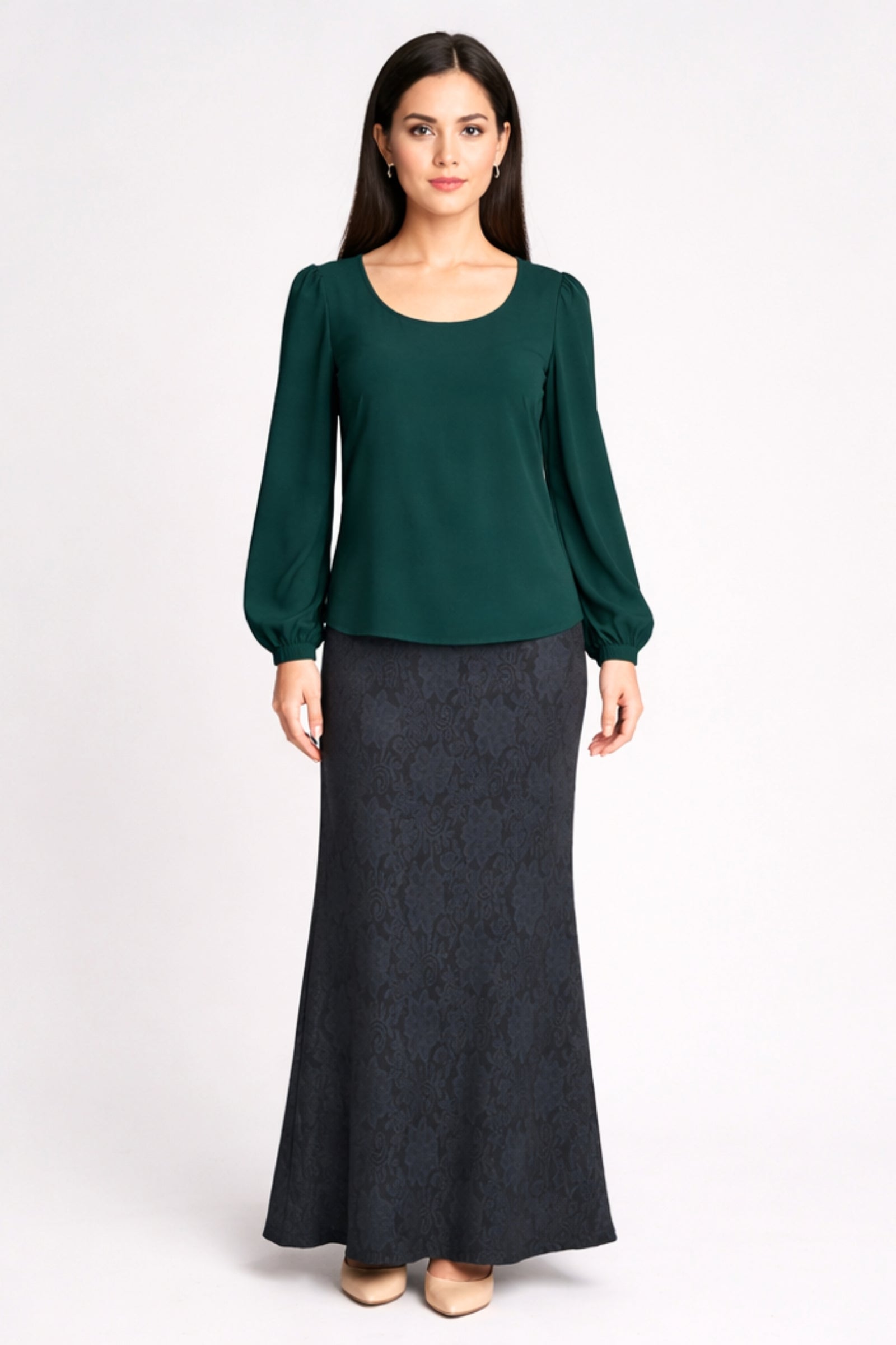 Esme Stretchable Skirt - Black