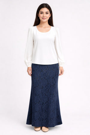 Esme Stretchable Skirt - Grey