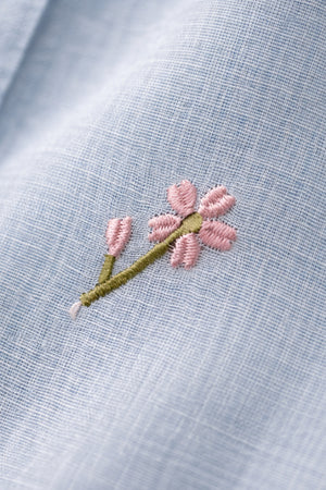 Melody Floral Embroidery Blouse