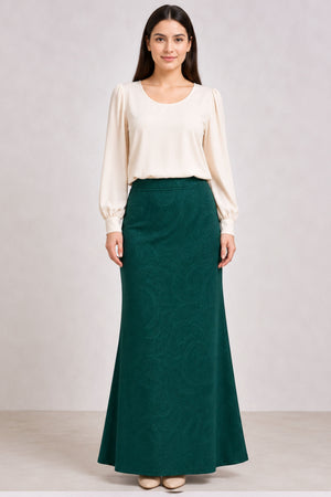 Esther Stretchable Skirt - Green