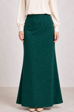 Esther Stretchable Skirt - Green