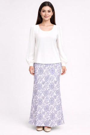 Esme Stretchable Skirt - White