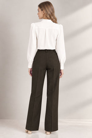 Ladies Office Pants - Brown