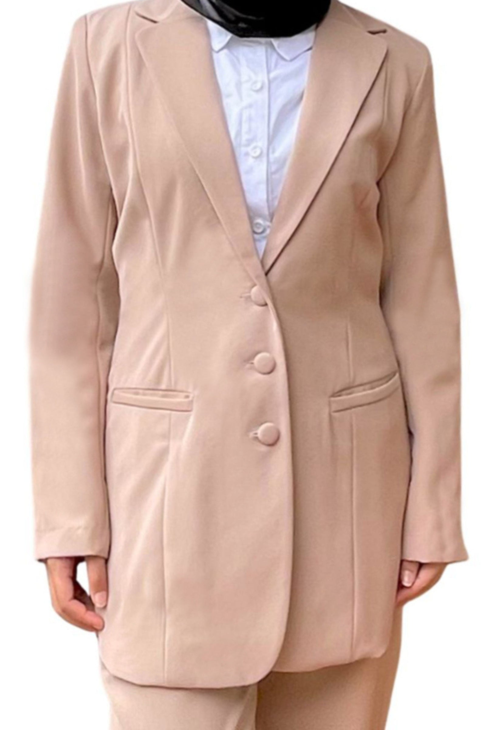 Structured Blazer - Khaki